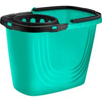 Ведро 8л с отжимом МОП Disco прямоуг. аквамарин SC1116 /12шт/ПР