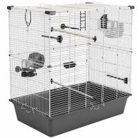 Клетка д/птиц СЕЛЕНА-2 78*48*66,5см разборная (укомплект) сер-бел/4681/Дарэлл Клетка д/птиц СЕЛЕНА-2 78*48*66,5см разборная (укомплект) сер-бел/4681/Дарэлл