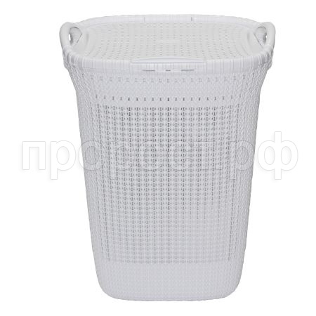 Корзина д/белья Santa 55л белая 05074 Корзина д/белья Santa 55л белая 05074