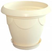 Кашпо Верона 2л песочный 07012