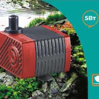 Помпа погружная Naribo 5Вт, 450л/ч, подъем 0.7м/NR-081314