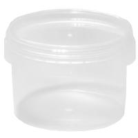 Банка 0,280л с крышкой прозрач d-95 /160шт/ АУ