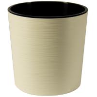 Кашпо Вега 10,2л ванильный 25*25см ВГ25-31