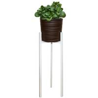 Подставка ЛОФТ белый 1 горшок 24-70см РЗДИ