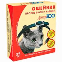 Ошейники Доктор ZOO для кошек и мелких собак 35 см