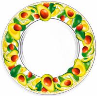 Тарелка сервировочная Авокадус/327/1-Д