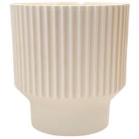 Кашпо Аркада 2,85л ванильный с вставкой АР17-31