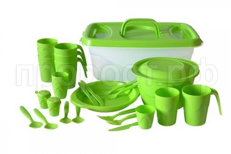 Набор посуды для пикника Чезаре на 4 персоны Набор посуды для пикника Чезаре на 4 персоны