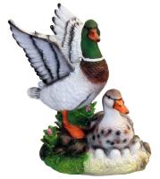 Утка с селезнем  H-26см 123420/F029