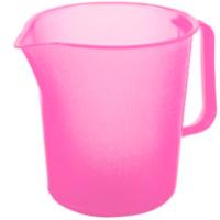 Кружка мерная 1л розовый /10шт/Рад
