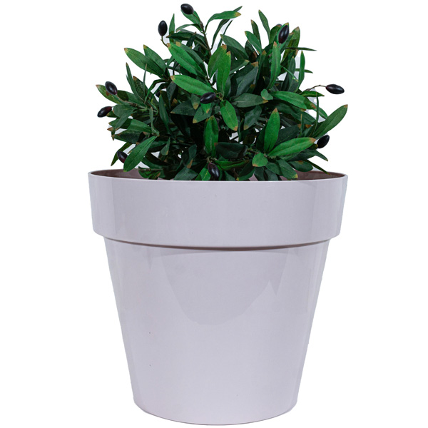 Кашпо Порто 15л бисквит с дренаж. вставкой /5шт/ДТ 