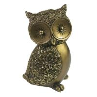 Фигура Сова (темное золото) L9W7H13 713858/D150  Фигура Сова (темное золото) L9W7H13 713858/D150