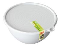 Миска-салатница Риччи набор 2шт(2л,3,2л) светло-серый С862СЕР