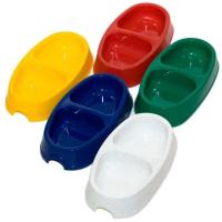 Миска двойная для кошек ВАКА 2*200мл 