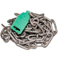 Цепь для привязи с ошейником КРС/МРС №6 длиннозвенная