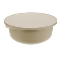 Миска ТЭСТИ 2,2л с крышкой латте М1363 /16шт/М-пласт
