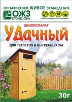 Биоочиститель УДачный для туалетов и выгребных ям 30гр Биоочиститель УДачный для туалетов и выгребных ям 30гр