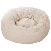 Лежанка УЮТ Бублик бежевая нап.ль холофайбер сьемный чехол на молнии 60*60*23см/ЛМ45/Евро