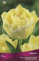 Тюльпан Махровый ранний Верона (жёлто-лимонный, 10шт, 11-12) 540606 Тюльпан Махровый ранний Верона (жёлто-лимонный, 10шт, 11-12) 540606