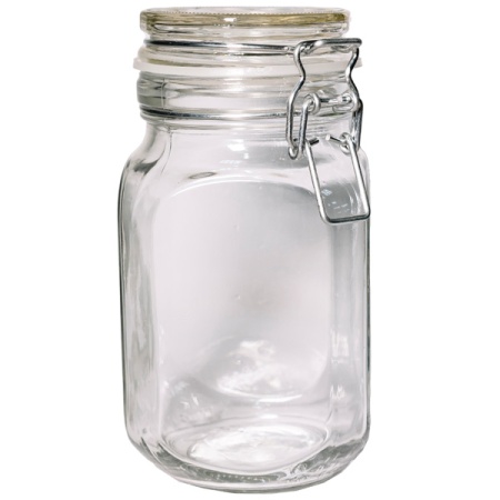 Банка стеклянная 950мл БУГЕЛЬНЫЙ ЗАМОК с крышкой /120шт/ОП