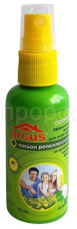 ARGUS лосьон-спрей 50мл от комаров с запахом жасмина