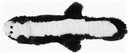 Игрушка для кошек плюшевый Скунс с пищалкой  Уют 33см