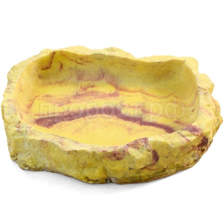 Кормушка для рептилий "Мрамор" Laguna TERRA/140*105*27мм/80225004/Триол