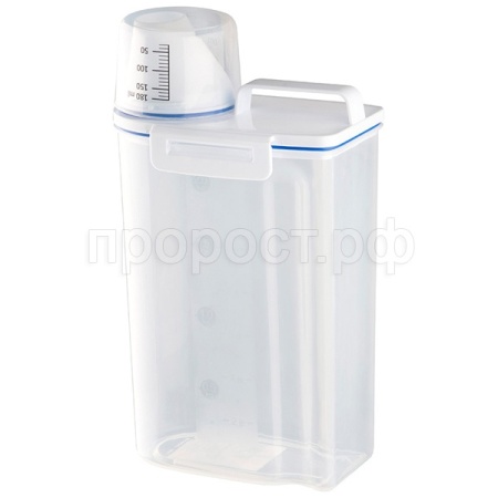 Банка д/сыпуч. прод. 2,5л с мерным стаканом 108307 //Mallony