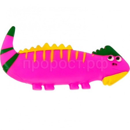 Игрушка с Игуана из винила фиолетовая 19*8см/80600034/Каскад 