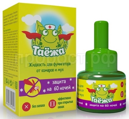 Жидкость от комаров Таежа 60 ночей