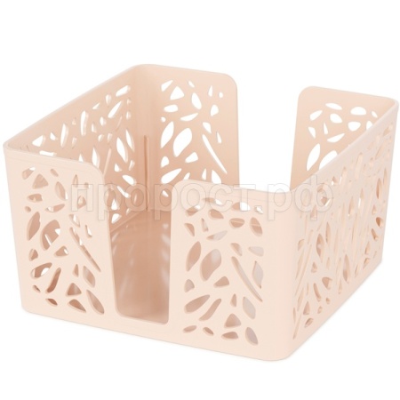 Салфетница Лира квадратная бежевый М9099 /20шт/ Альтерн