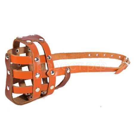 Намордник для собак кожа №0 25-6,5см