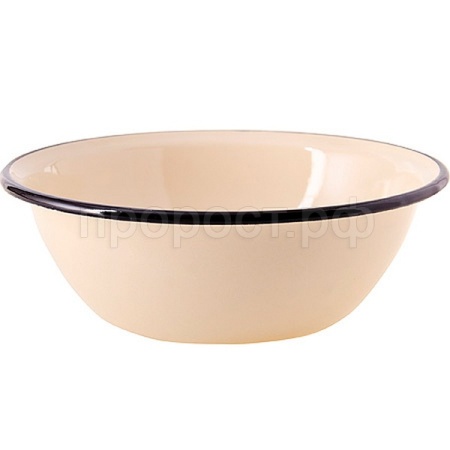 Миска 1л слоновая кость без декора 40304-072/5 /20шт/Керчь