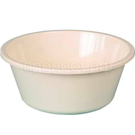 Таз 4л круглый слоновая кость 03021 /10шт/Арз Таз 4л круглый слоновая кость 03021 /10шт/Арз