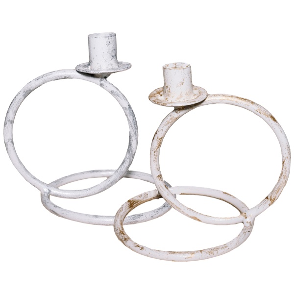 ДЕКОР Подсвечник Кольцо 1свеча бел золото РЗДИ/1шт ДЕКОР Подсвечник Кольцо 1свеча бел золото РЗДИ/1шт