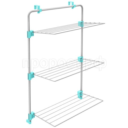 Сушилка д/белья навесная серебро (на двери) СБН1/С /5шт Сушилка д/белья навесная серебро (на двери) СБН1/С /5шт