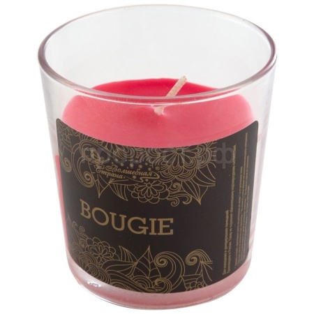 Свеча Charm Aroma в стакане сладкая малина /007903 Свеча Charm Aroma в стакане сладкая малина /007903