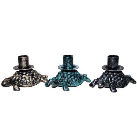 ДЕКОР Подсвечник Черепаха антик зеленый РЗДИ/1шт ДЕКОР Подсвечник Черепаха антик зеленый РЗДИ/1шт