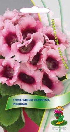 Глоксиния Харизма Розовая 5шт Глоксиния Харизма Розовая 5шт