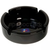 Пепельница черная 10.7см 12643