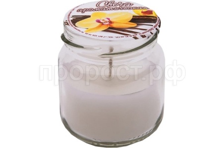 Свеча ароматическая 60*60мм в банке ванильная карамель 105746 /20шт/Волшебная страна Свеча ароматическая 60*60мм в банке ванильная карамель 105746 /20шт/Волшебная страна