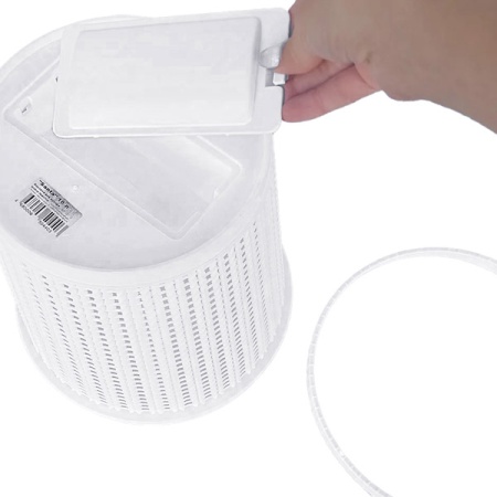 Корзина д/мусора Santa 10л белый 05110 /10шт/Милих Корзина д/мусора Santa 10л белый 05110 /10шт/Милих