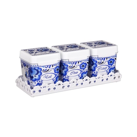 Набор емкостей "Шале" 1,2л на полке М4820