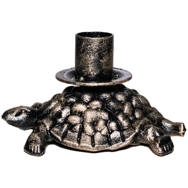 ДЕКОР Подсвечник Черепаха антик золото РЗДИ/1шт ДЕКОР Подсвечник Черепаха антик золото РЗДИ/1шт