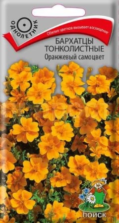 Бархатцы Оранжевый самоцвет 0,1г