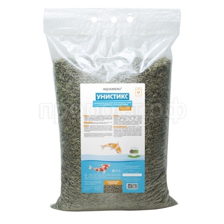 Корм для прудовых рыб Унистикс 6,5кг