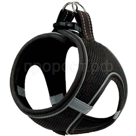 Шлейка-жилетка Фаворит анатом. дышащая 2XS черная/СШЧР-2ХС/Евро