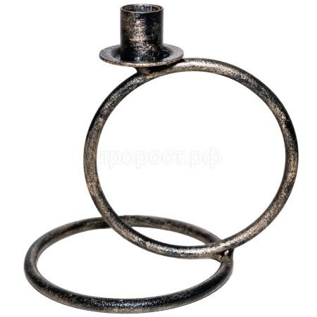 ДЕКОР Подсвечник Кольцо 1свеча антик золото РЗДИ/1шт ДЕКОР Подсвечник Кольцо 1свеча антик золото РЗДИ/1шт
