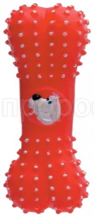 Игрушка для собак Косточка виниловая для средних пород 14см/С2564