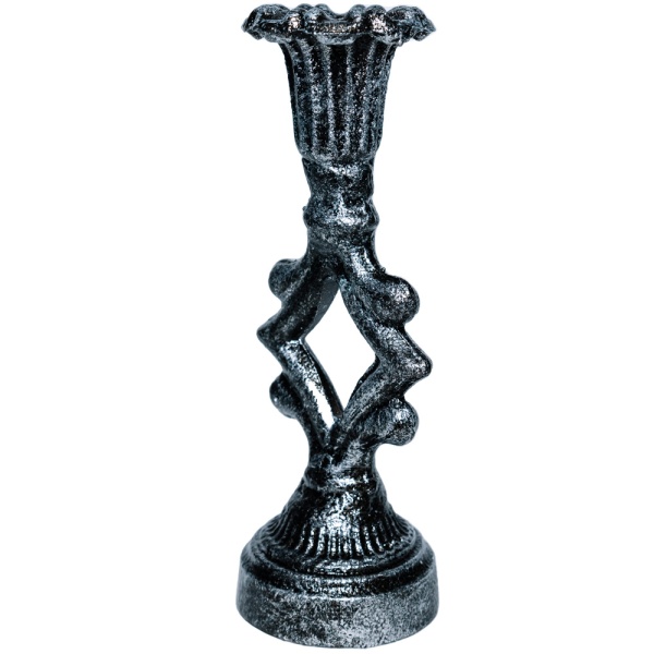 ДЕКОР Подсвечник Ампир антик серебро РЗДИ/1шт ДЕКОР Подсвечник Ампир антик серебро РЗДИ/1шт